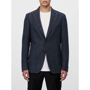 Tagliatore Jacket Men Grey